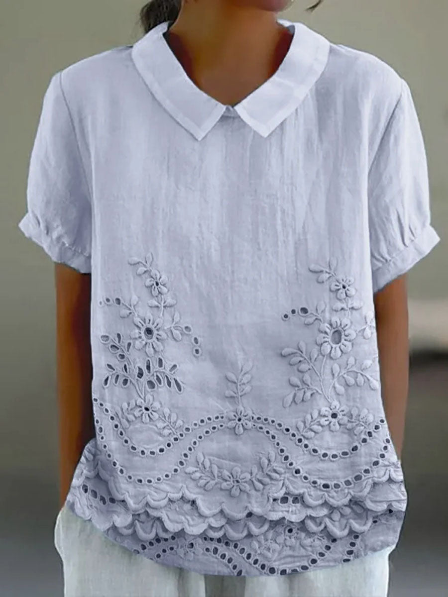 Lily | Embroidered Shirt Relaxed Fit
