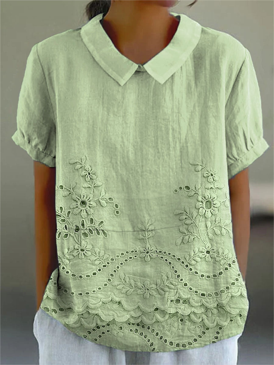 Lily | Embroidered Shirt Relaxed Fit