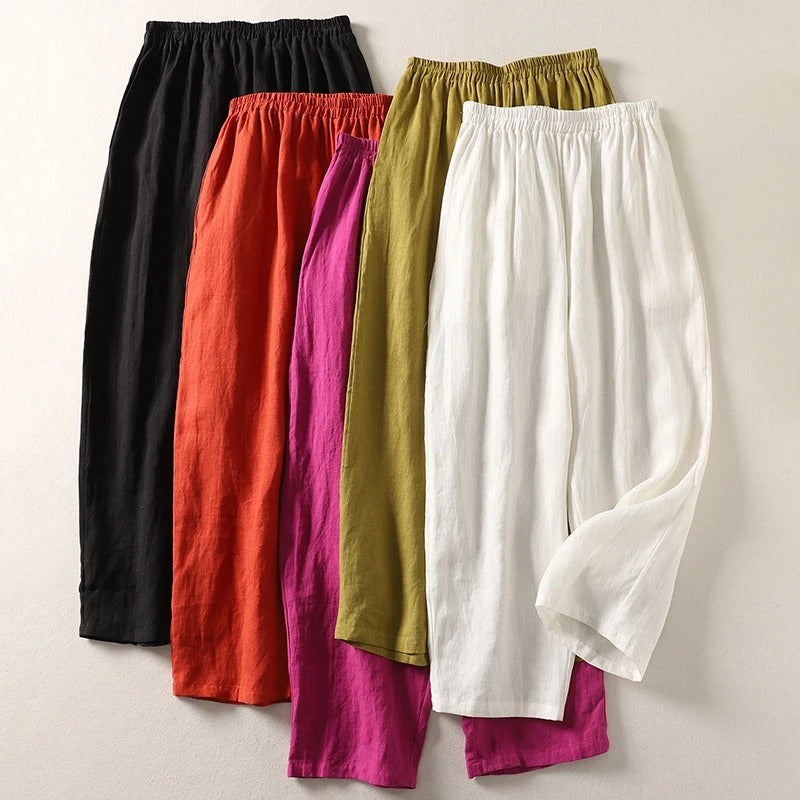 Amber | Comfortable & Breathable Linen Pants