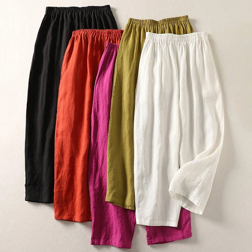Amber | Comfortable & Breathable Linen Pants