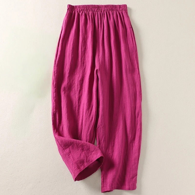 Amber | Comfortable & Breathable Linen Pants