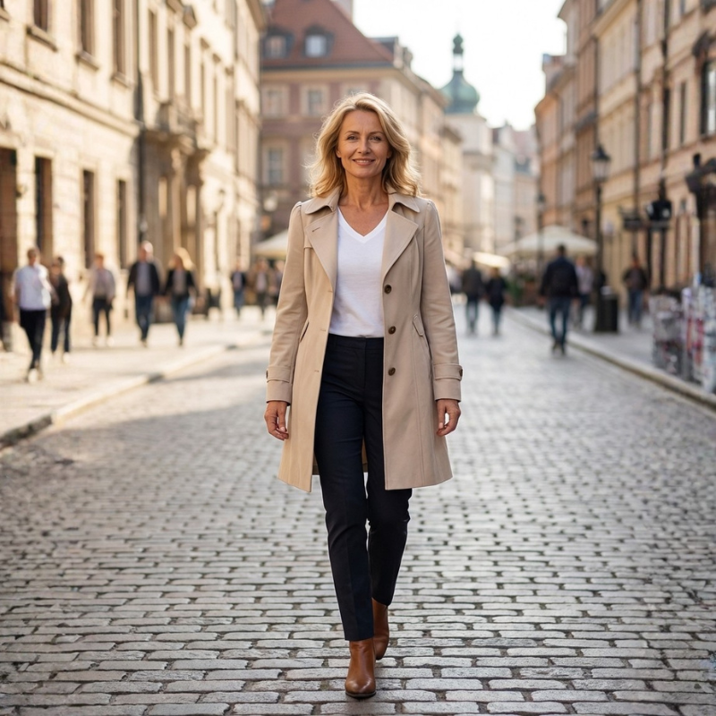 Olivia | Elegant Vintage Summer Coat