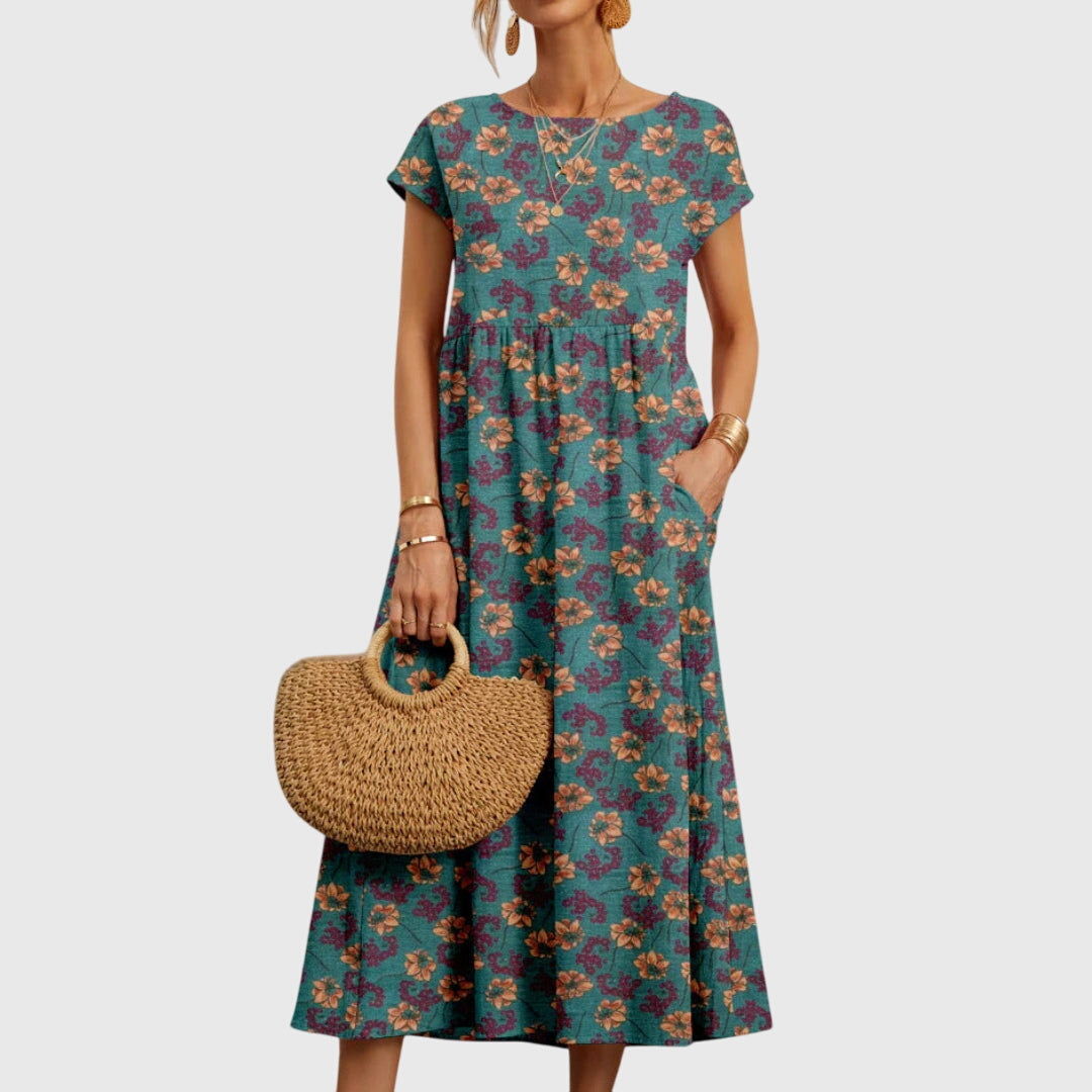Valerie | Chic Floral Dress