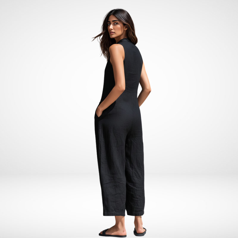 Amber | Breathable Linen Jumpsuit