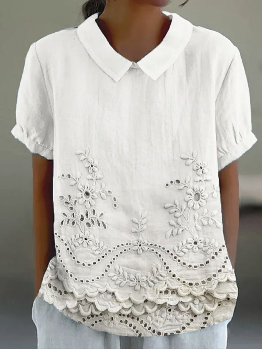 Lily | Embroidered Shirt Relaxed Fit