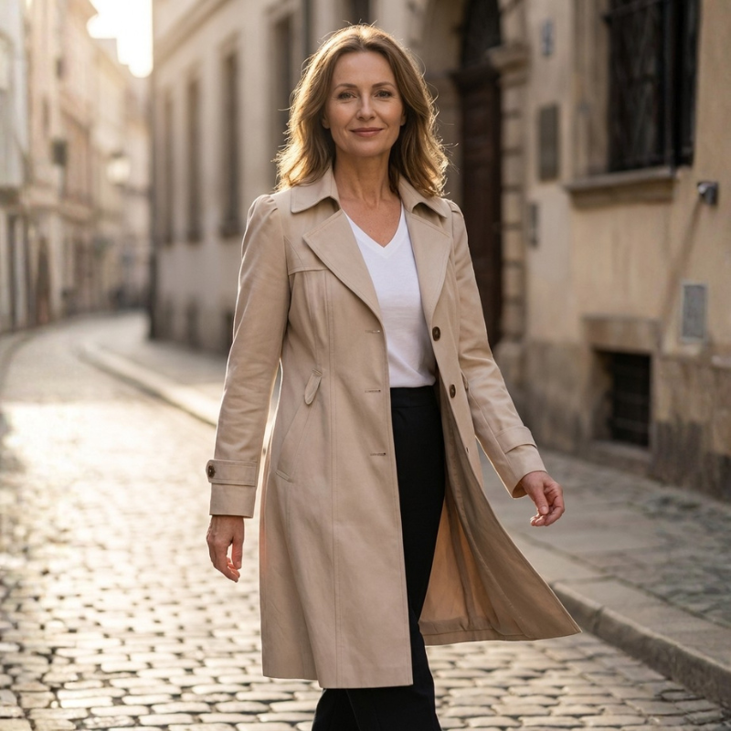 Olivia | Elegant Vintage Summer Coat