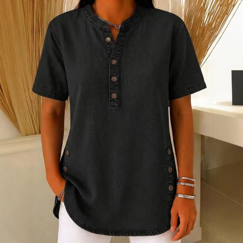 Livia | Stylish & Comfortable Button-up Blouse