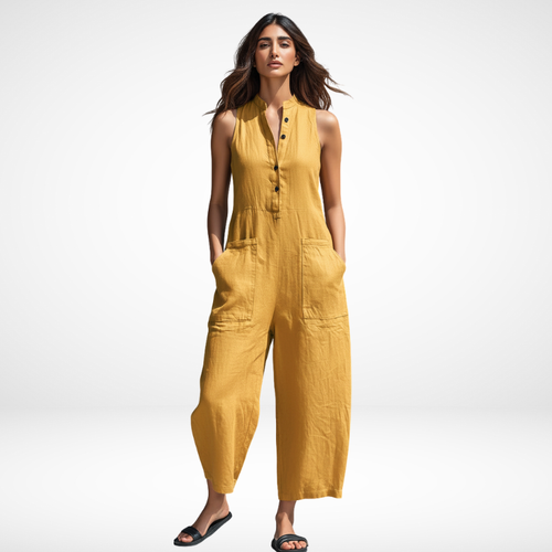 Amber | Breathable Linen Jumpsuit
