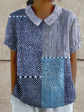 Ella | Patchwork Shirt Relaxed Fit