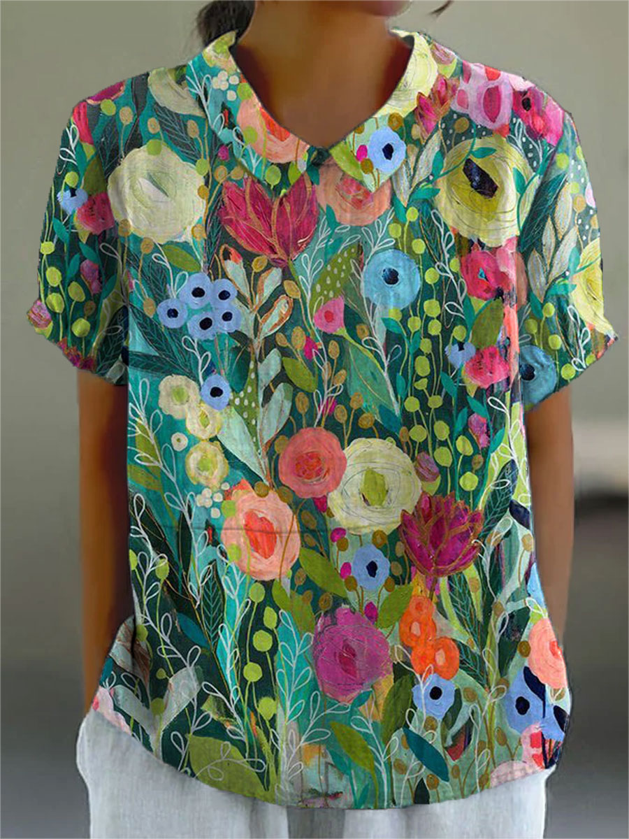 Daisy | Floral Shirt Relaxed Fit