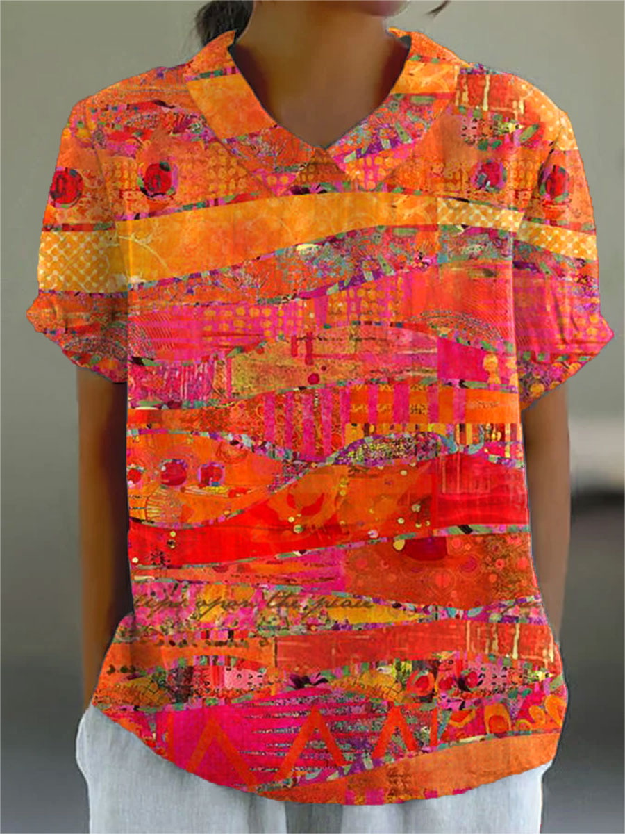 Isla | Abstract Shirt Relaxed Fit