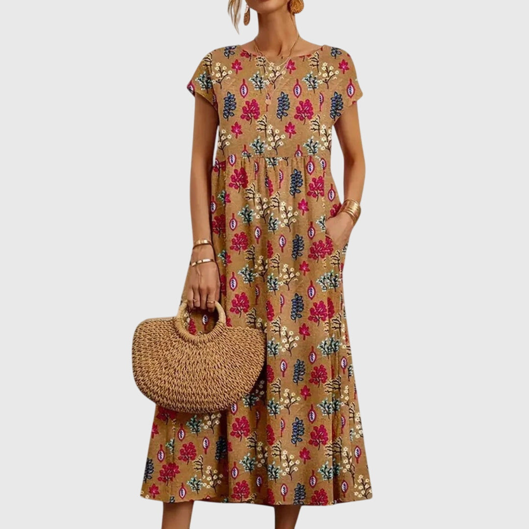 Valerie | Chic Floral Dress