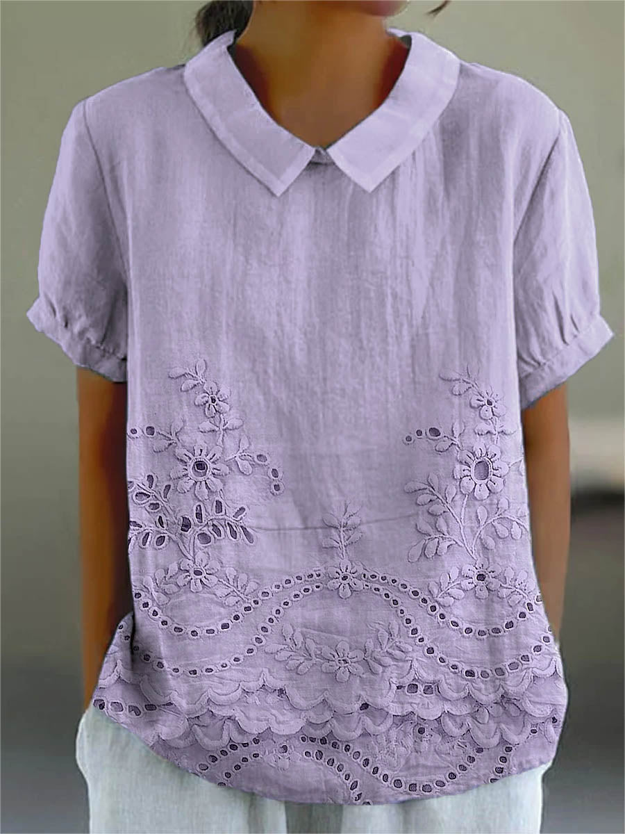 Lily | Embroidered Shirt Relaxed Fit