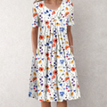 Sara | Cotton Tummy Coverage Dress