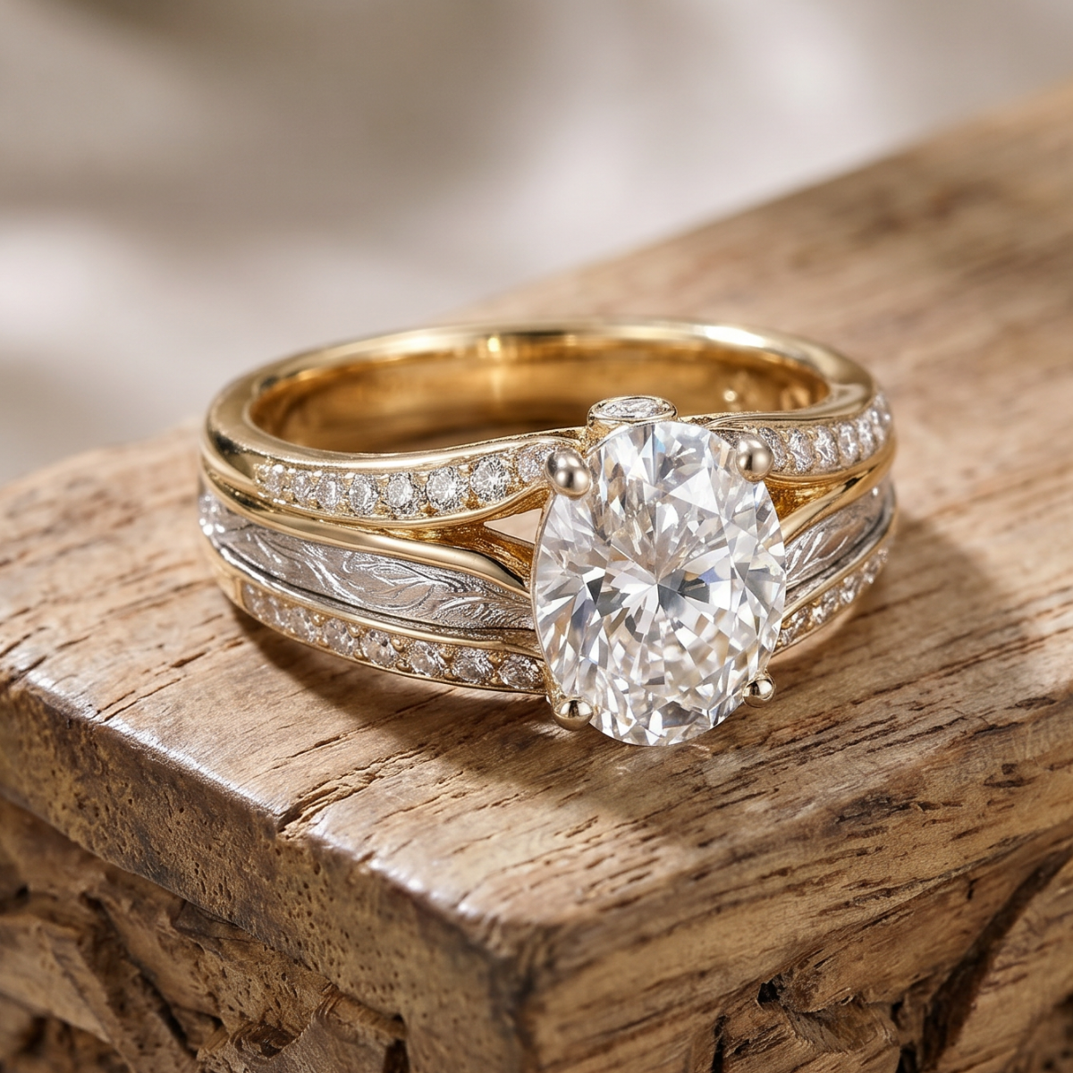 Vintage Zirconia Ring