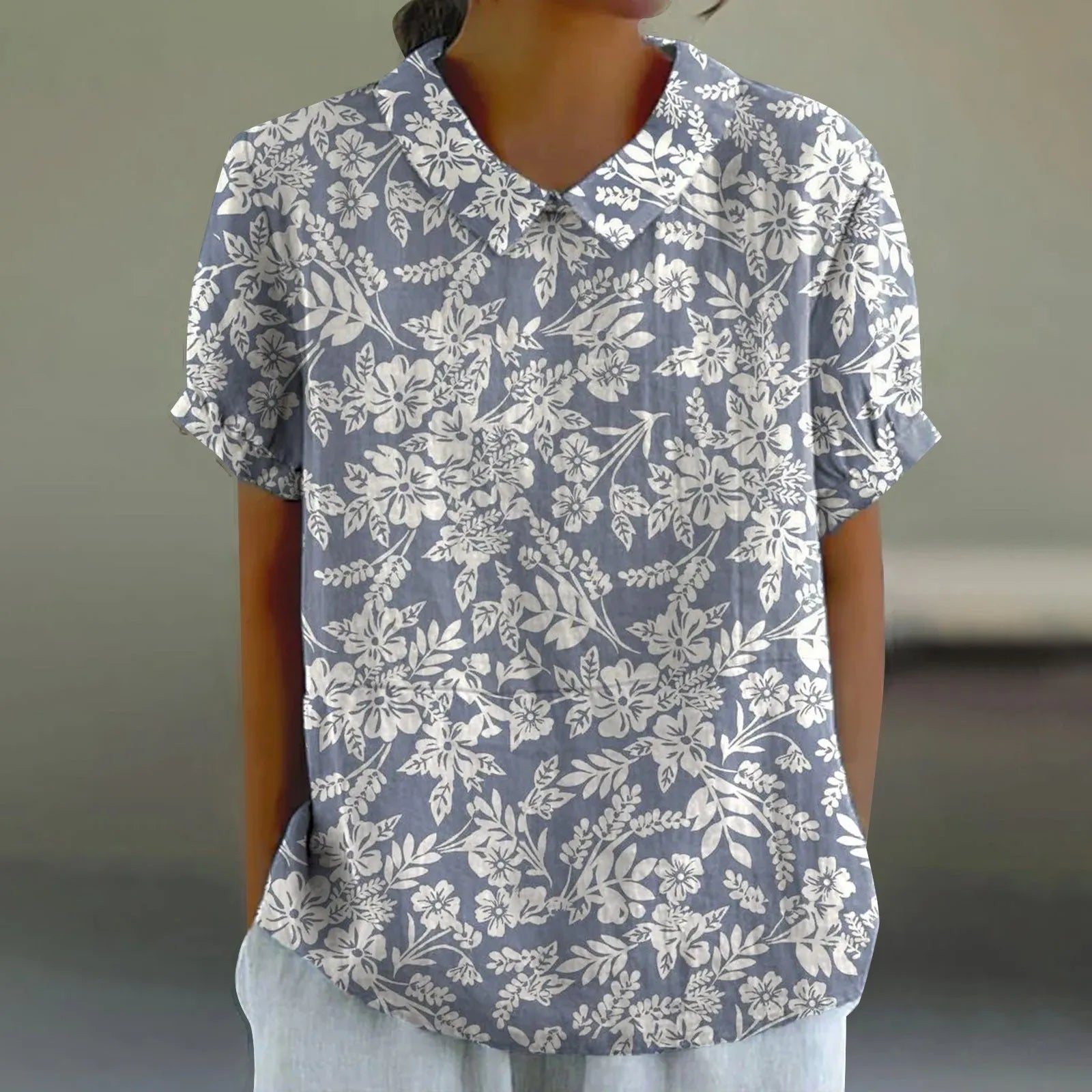 Zara | Floral Shirt Relaxed Fit