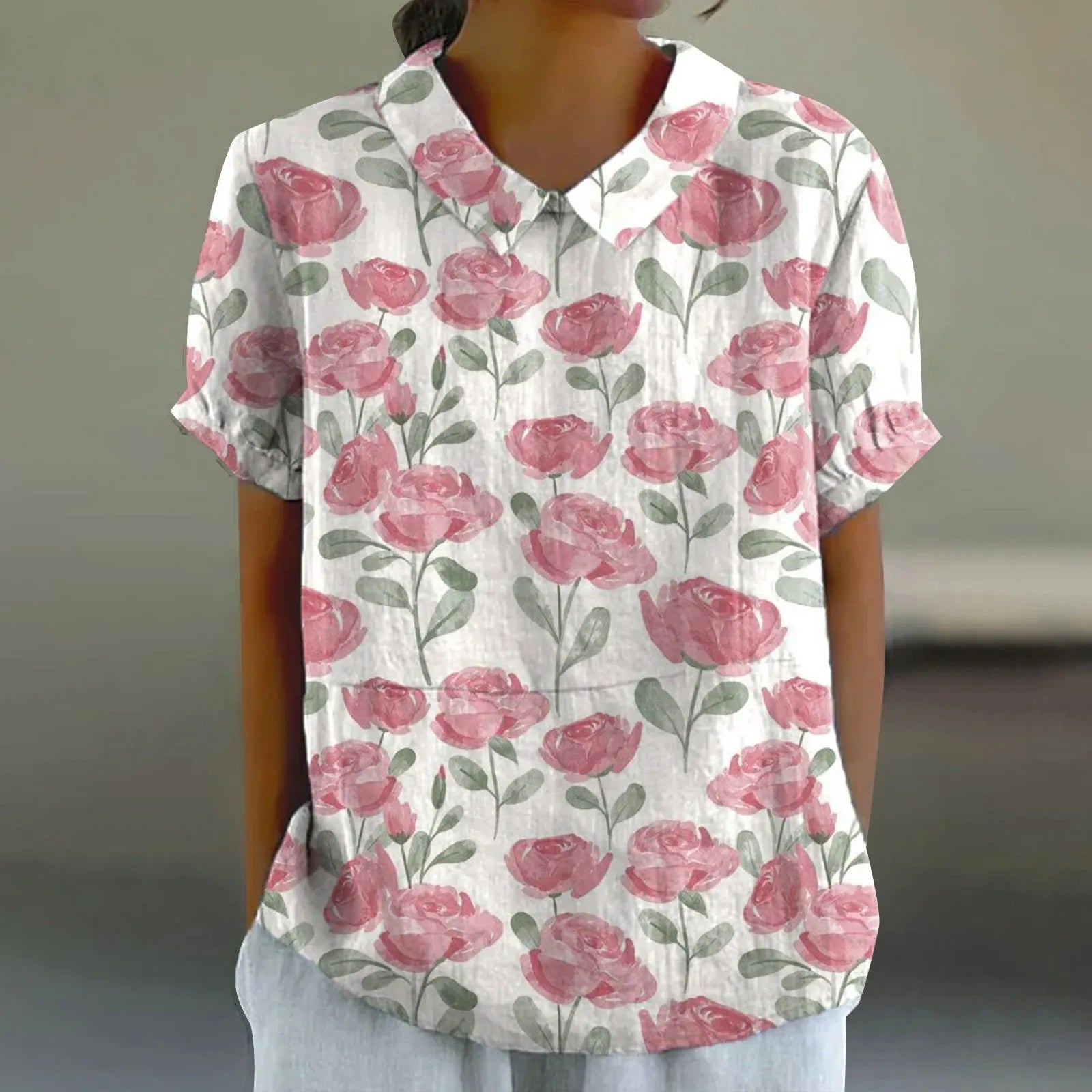 Zara | Floral Shirt Relaxed Fit