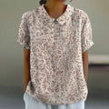 Mila | Blush Botanical Top Relaxed Fit