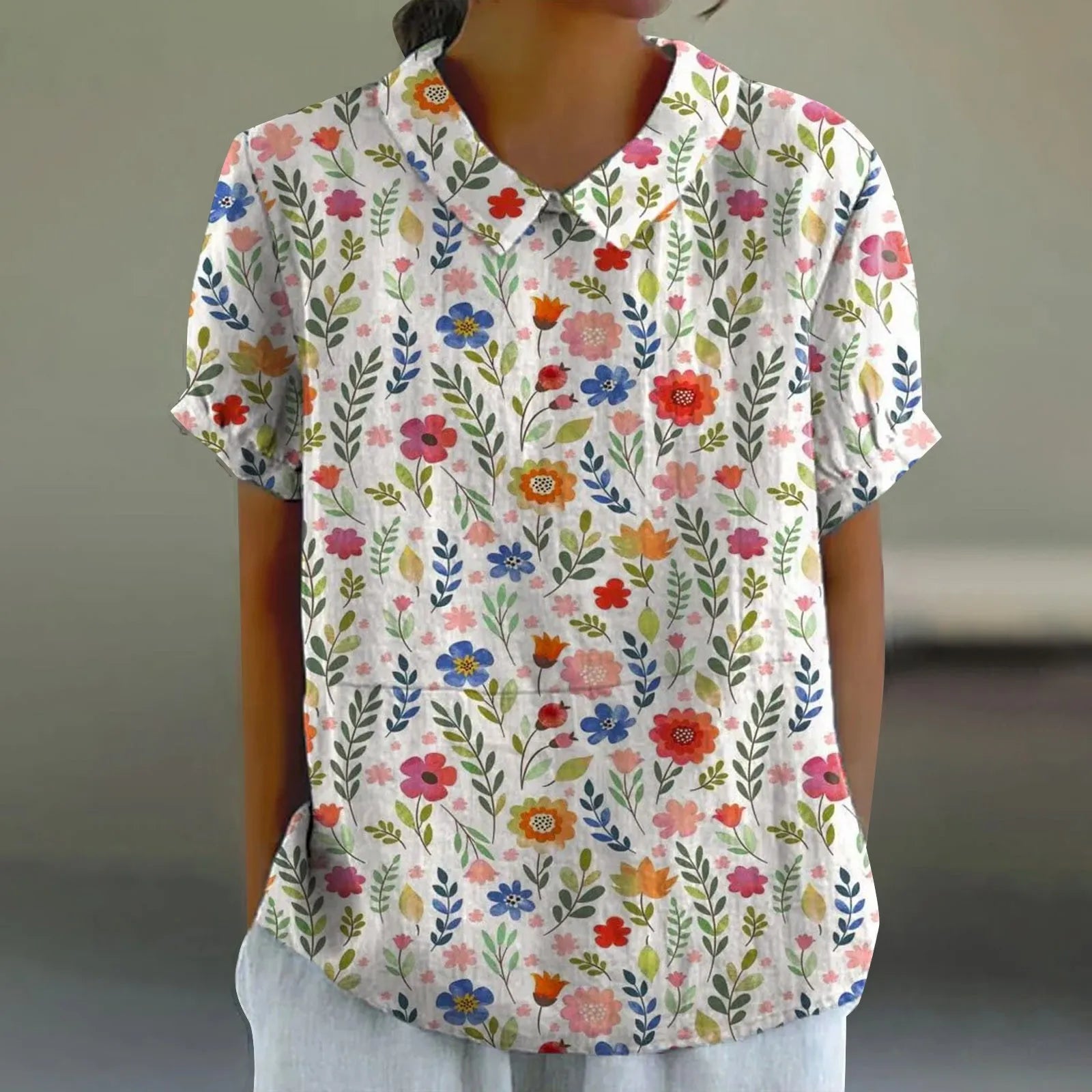 Luna | Floral Shirt Relaxed Fit