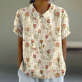 Mila | Blush Floral Shirt Relaxed Fit