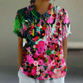 Mila | Vibrant Floral Shirt Relaxed Fit