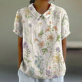 Mila | Pastel Floral Shirt Relaxed Fit