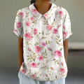Mila | Blush Floral Shirt Relaxed Fit