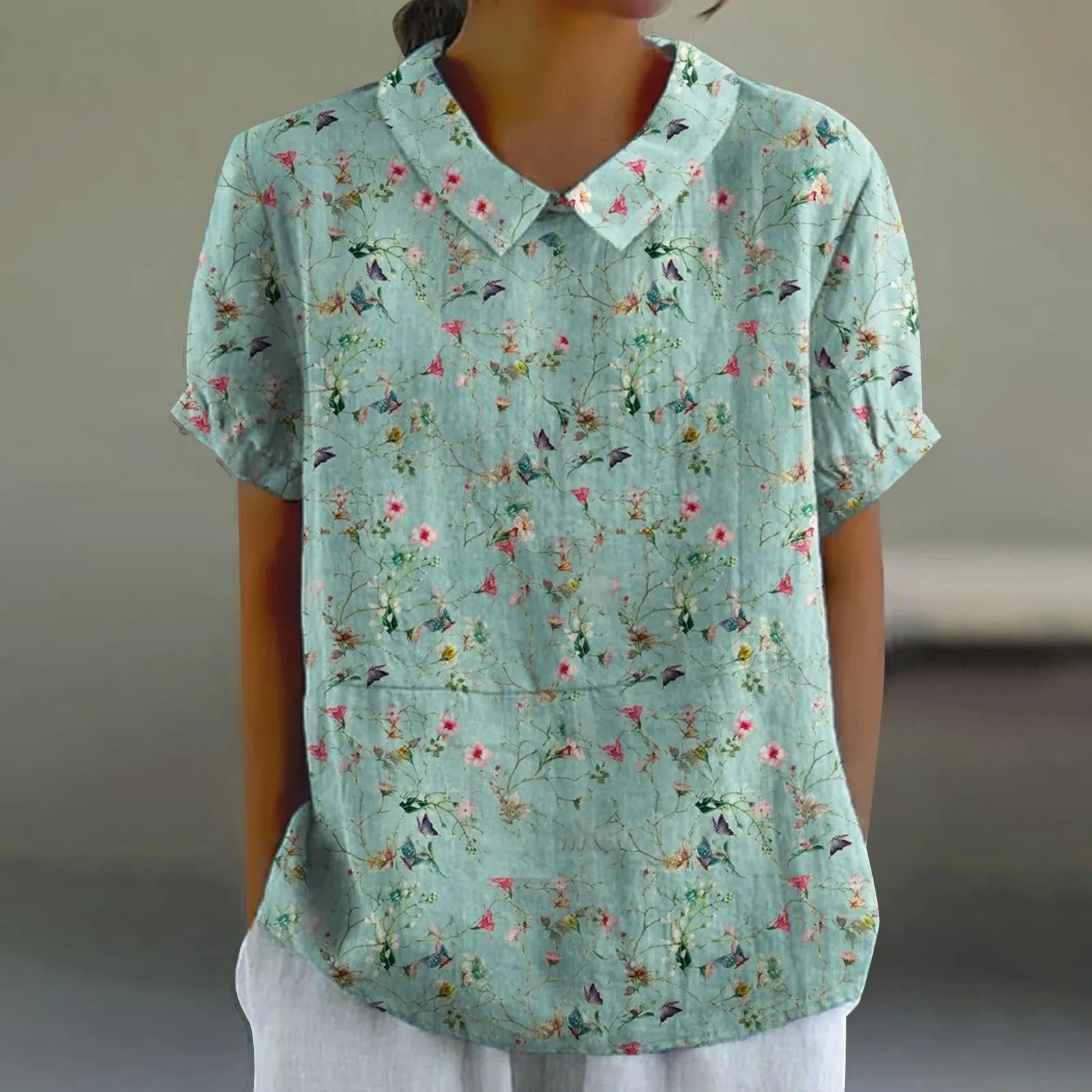 Stella | Floral Shirt Relaxed Fit