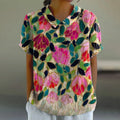 Mila | Vibrant Floral Shirt Relaxed Fit