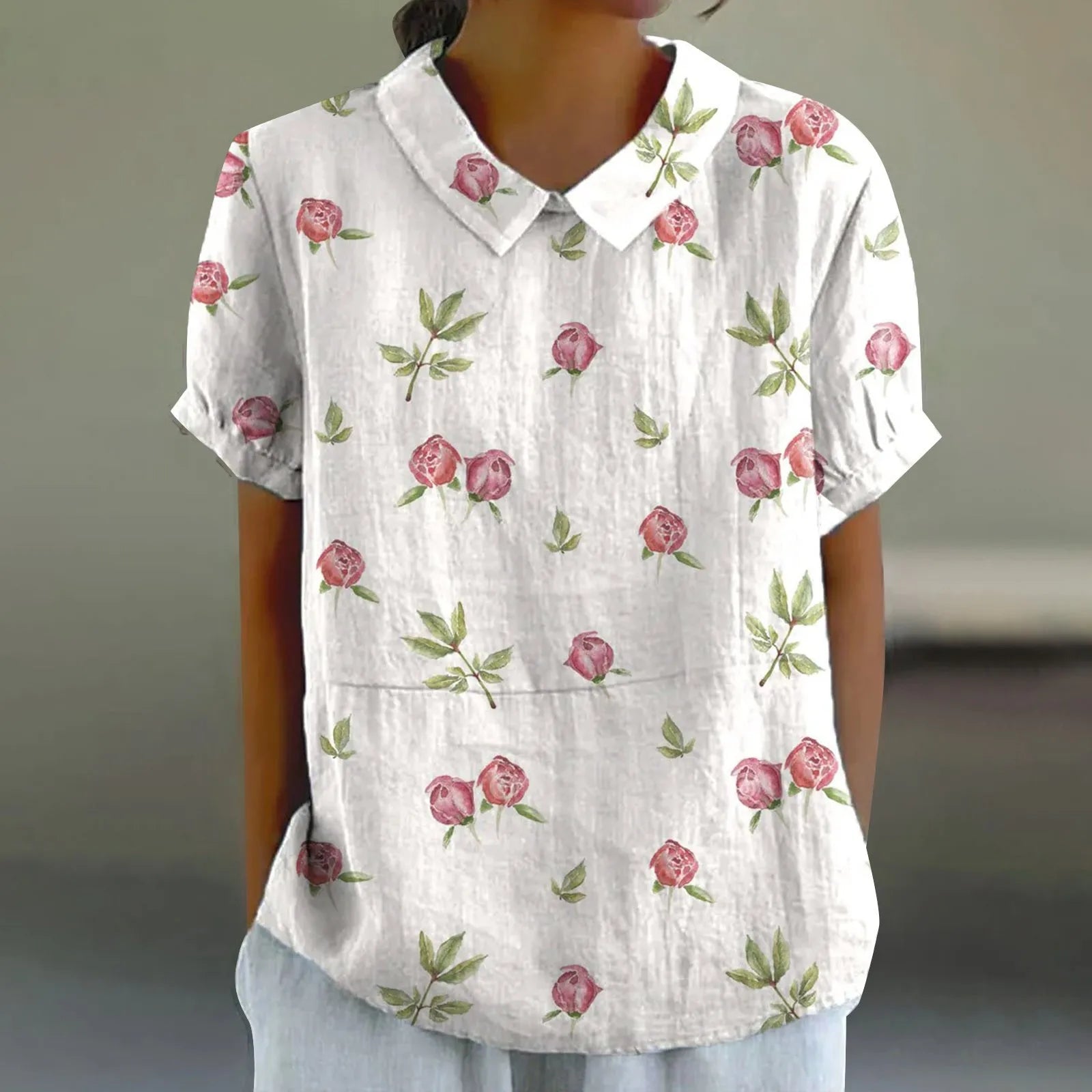 Cara | Floral Shirt Relaxed Fit