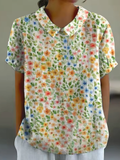 Mila | Confetti Floral Shirt Relaxed Fit