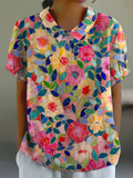 Cleo | Bright Bloom Shirt Relaxed Fit