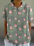 Jade | Sage Floral Shirt Relaxed Fit