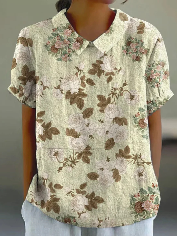 Zara | Floral Shirt Relaxed Fit