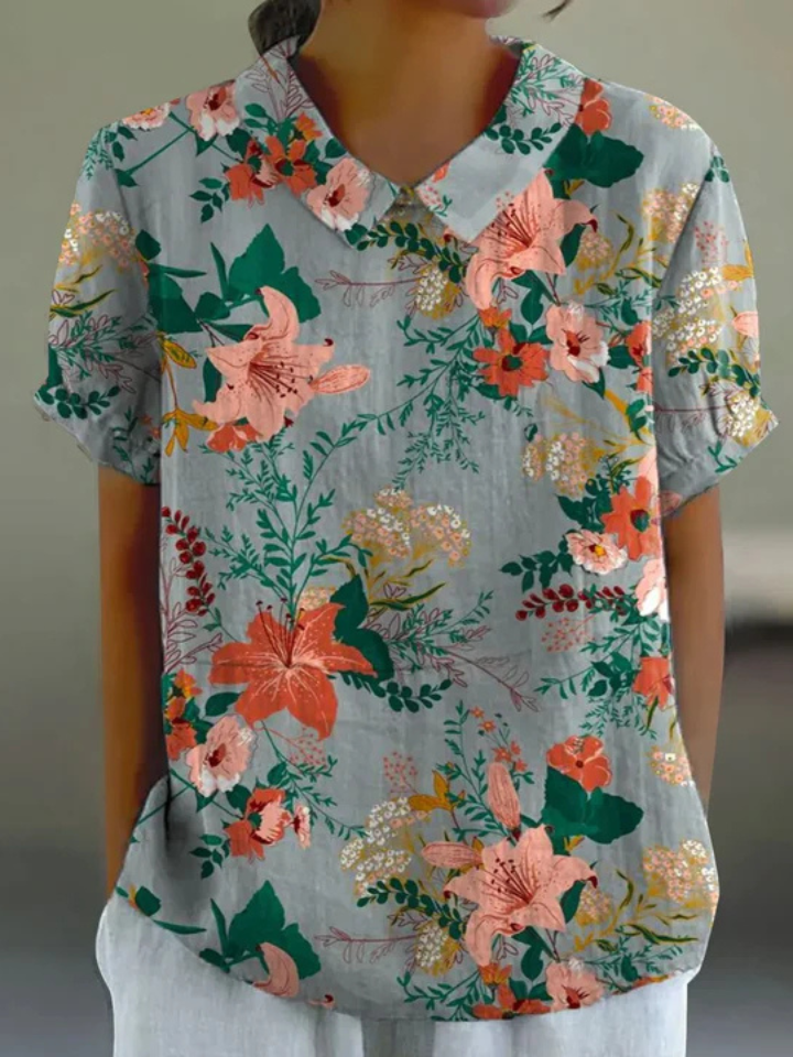 Celeste | Floral Shirt Relaxed Fit