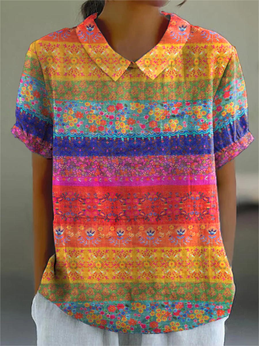 Maya | Striped Shirt Relaxed Fit