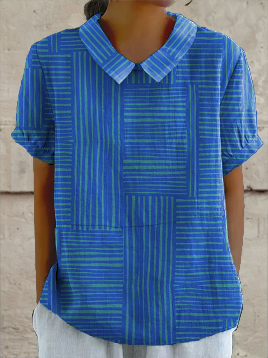 Maya | Geometric Shirt Relaxed Fit